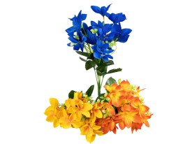 Ramo flores claveles combinados 35cm